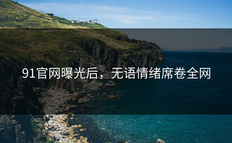 91官网曝光后，无语情绪席卷全网