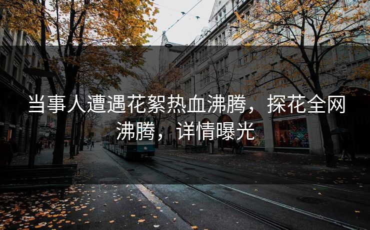 当事人遭遇花絮热血沸腾，探花全网沸腾，详情曝光